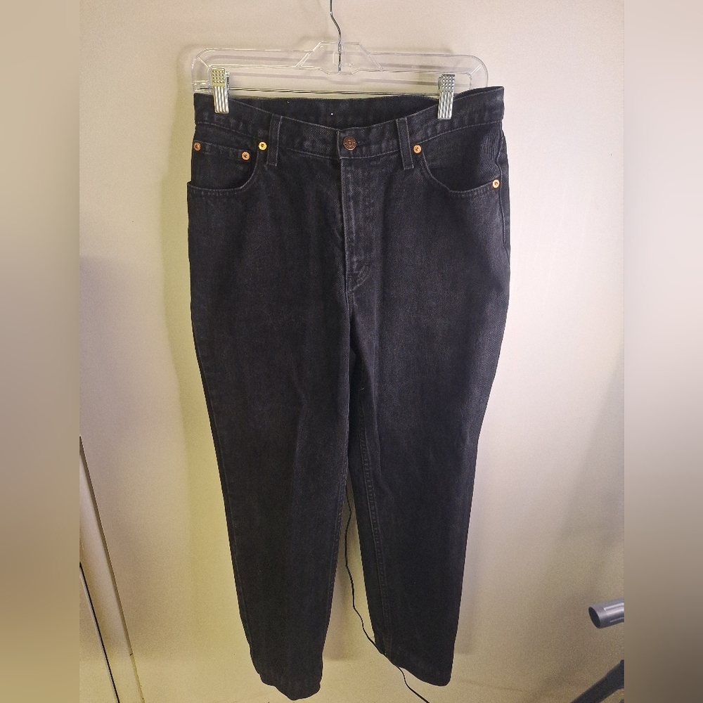 Jordache Black High Rise Jeans Size 11/12 - Picture 2 of 6